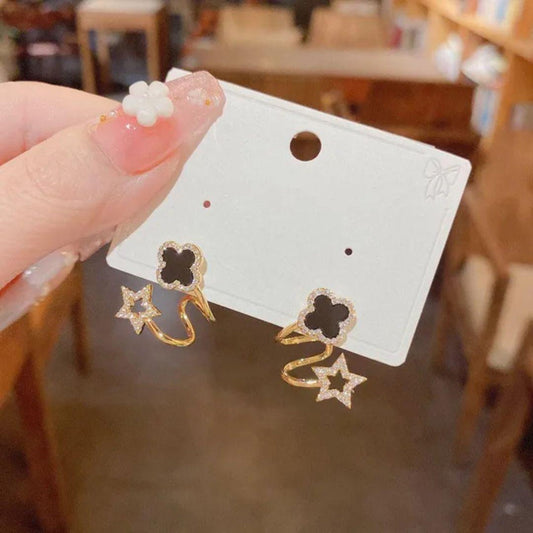 Dazzle Spade Mystic Earrings