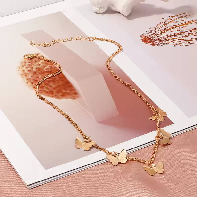 Butterfly Mystic Halo Necklace