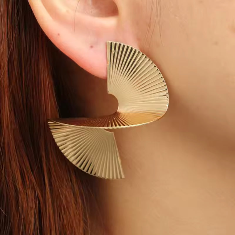 Bling Twister Mystic Hoops Earrings
