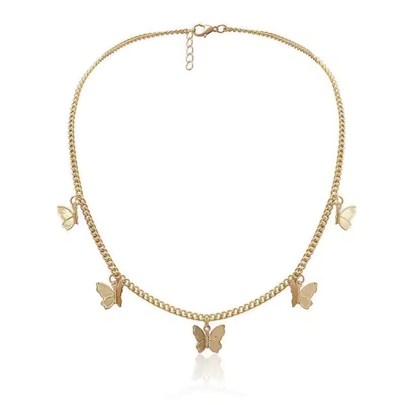 Butterfly Mystic Halo Necklace