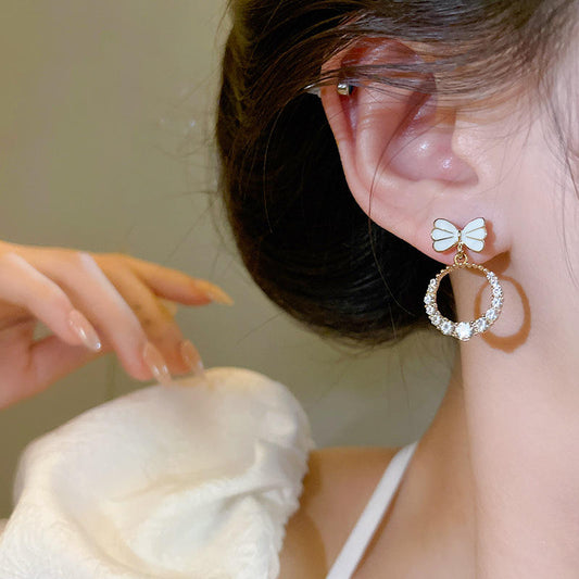 Moonlight Crystal Stud Mystic Earrings