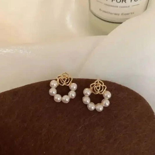 Eternal Pearl Mystic Stud Earrings