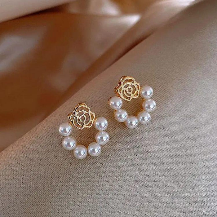 Eternal Pearl Mystic Stud Earrings