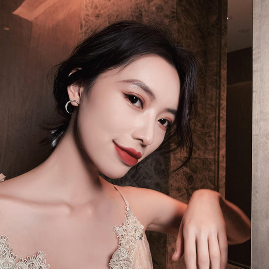 Unique MoonStar Mystic Stud Earrings