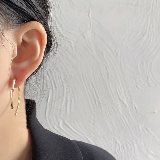 Anti Tarnish Mystic Heart Earrings