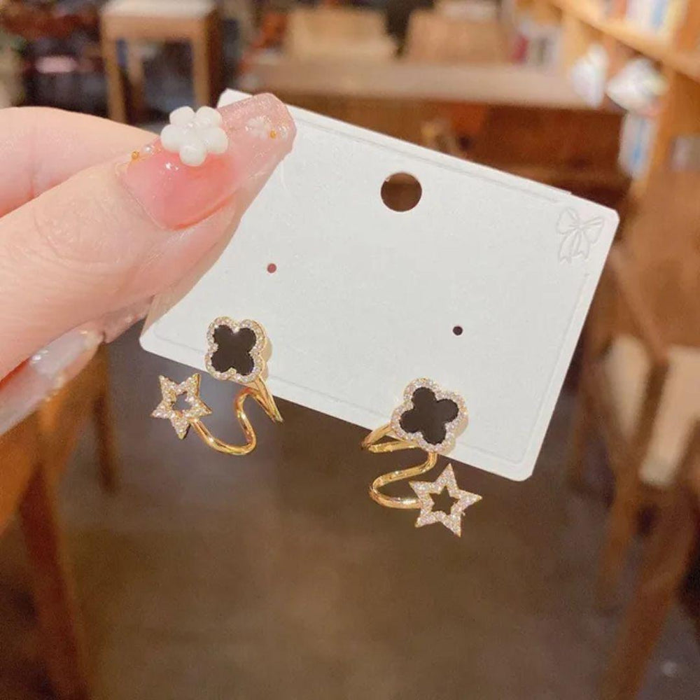Dazzle Spade Mystic Earrings