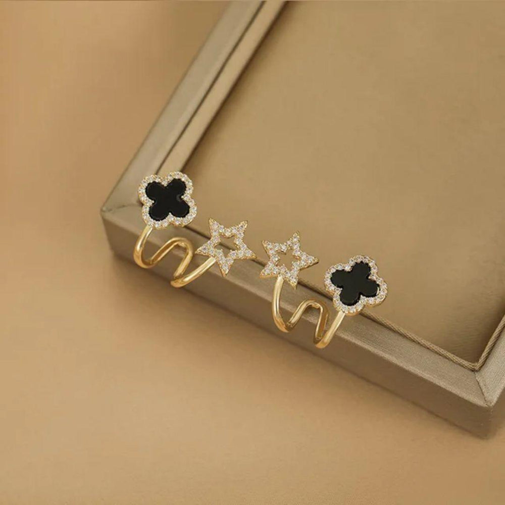 Dazzle Spade Mystic Earrings