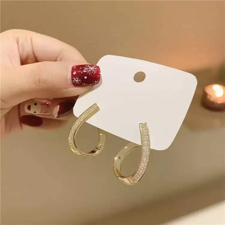 Diamond Drop Stud Mystic Earrings