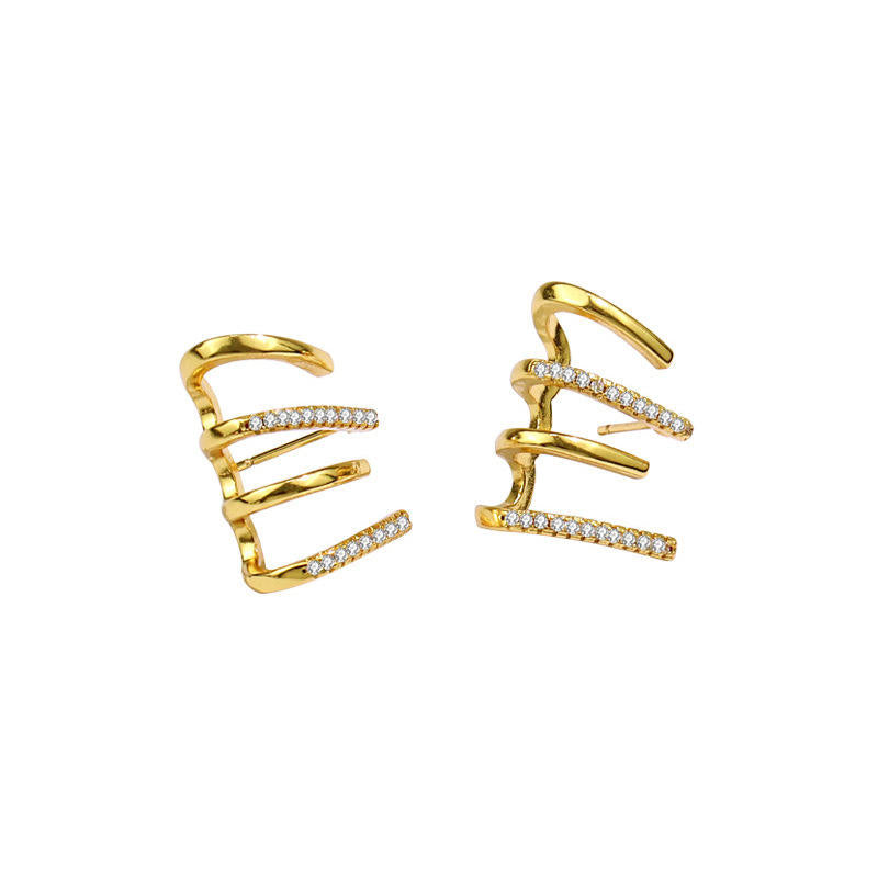 Four Claw Ear Cuff Earrings