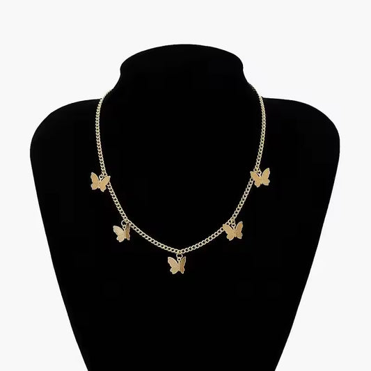 Butterfly Mystic Halo Necklace