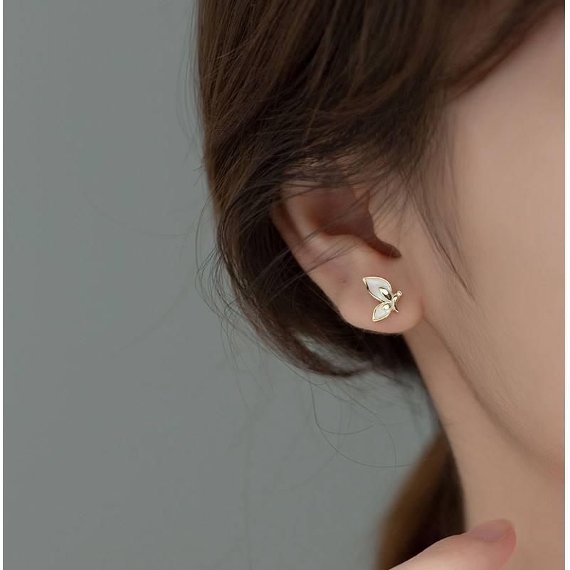 Half Butterfly Mystic Stud Earring