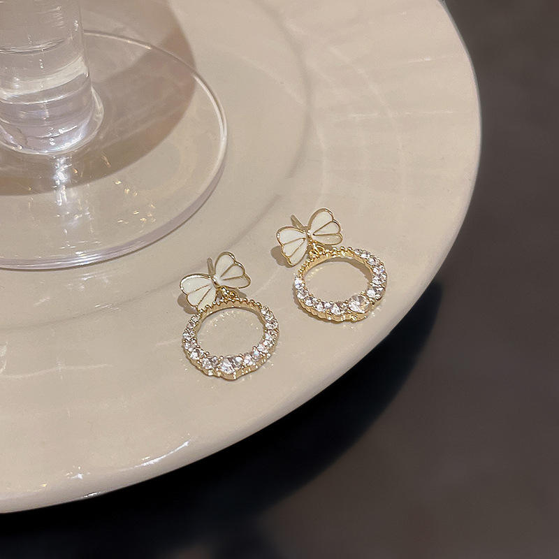 Moonlight Crystal Stud Mystic Earrings