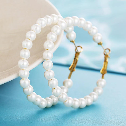 Big Pearl Dangle Mystic Earrings