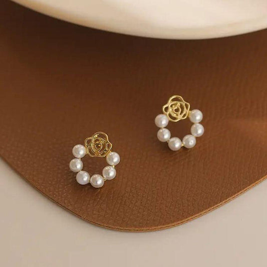 Eternal Pearl Mystic Stud Earrings