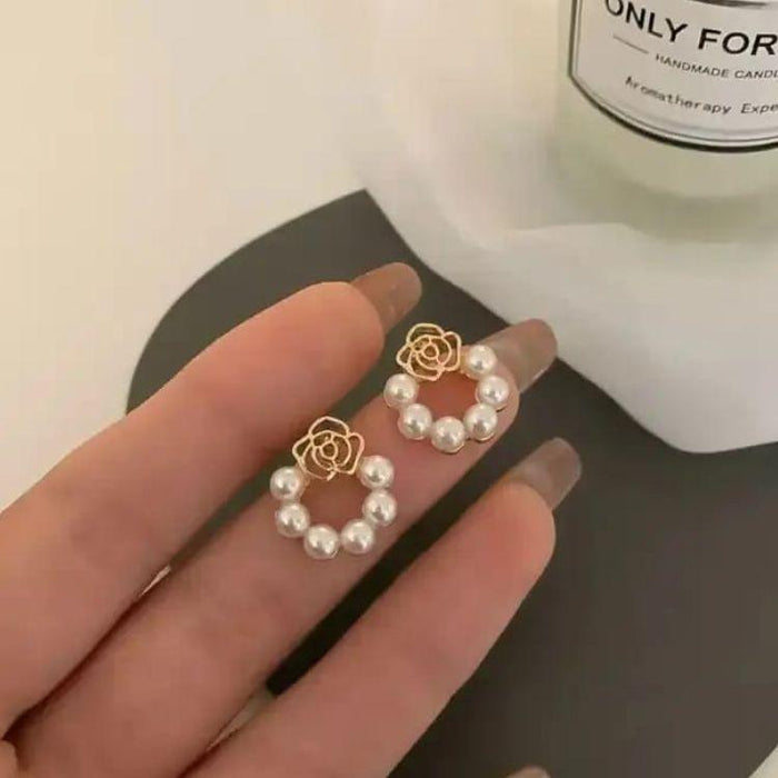 Eternal Pearl Mystic Stud Earrings