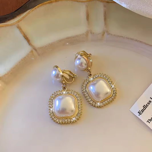 Pearl Mystic Dangle Earrings