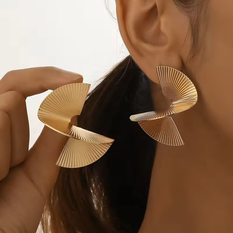 Bling Twister Mystic Hoops Earrings