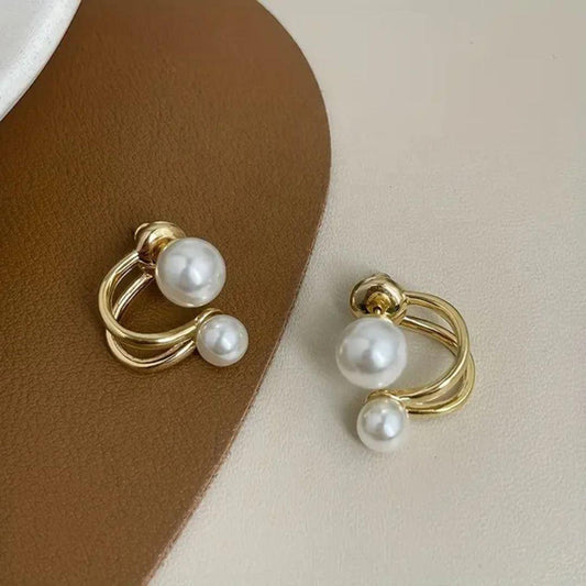 Twin Pearl Mystic Earrings