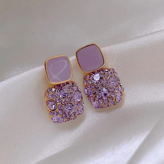 Lavender Bloom Mystic Earrings