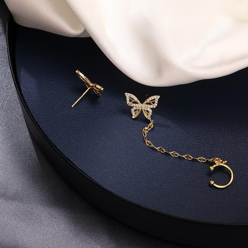 Vintage Butterfly Cuff Mystic Earrings