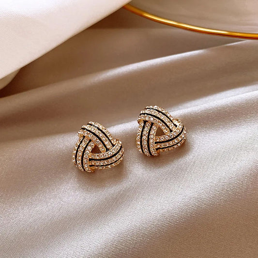 Triangle Mystic Stud Earrings
